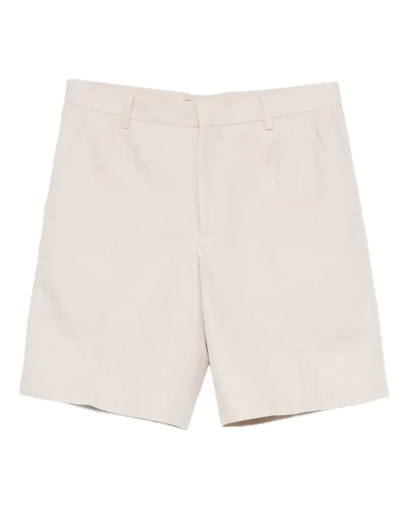 Ermenegildo Zegna pressed-crease tailored shorts - Nude Nude