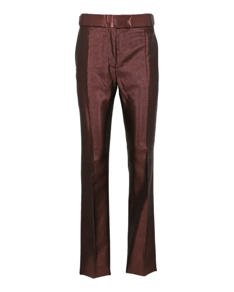 Tom Ford Hose im Metallic-Look - Braun Braun