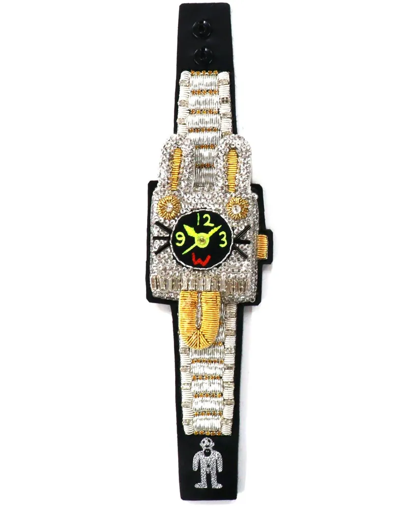 Walter van Beirendonck Crazy Bunny Armband - Schwarz Schwarz