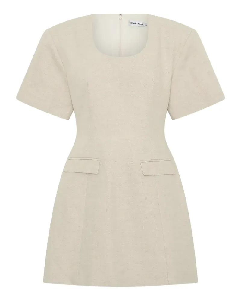 Anna Quan Hayden Kleid mit U-Ausschnitt - Nude Nude