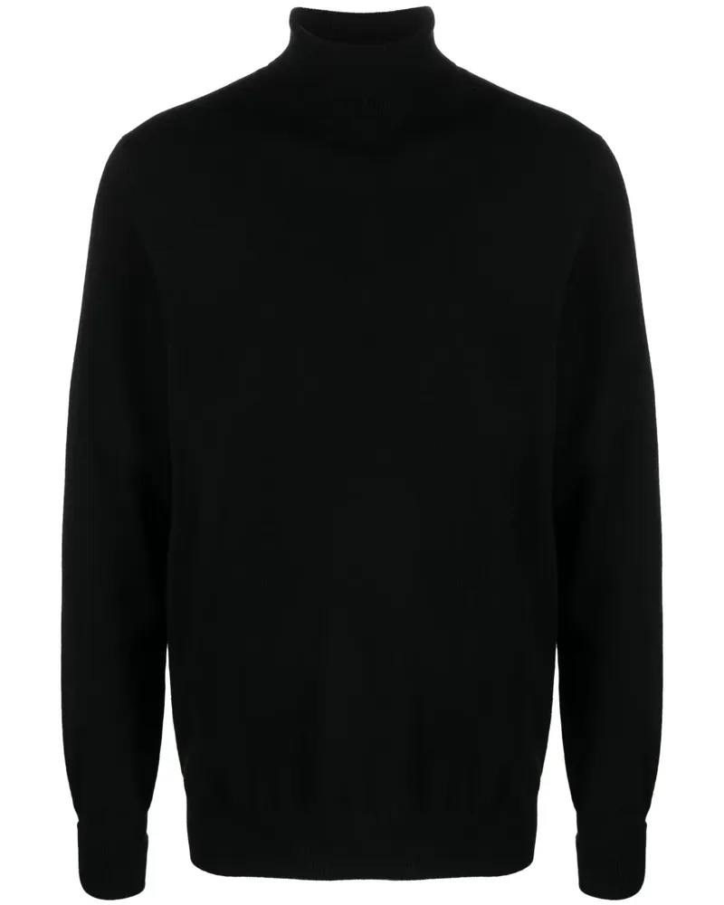 Ballantyne Rollkragenpullover aus Kaschmir - Schwarz Schwarz