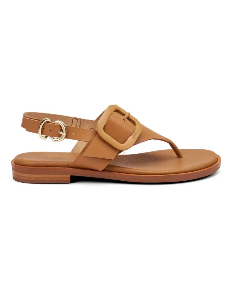FRAU buckle-detail thong sandals - Nude Nude