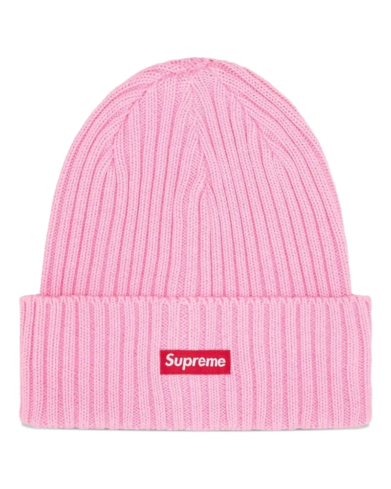 Supreme Being Overdyed ribbed beanie - Rosa Rosa