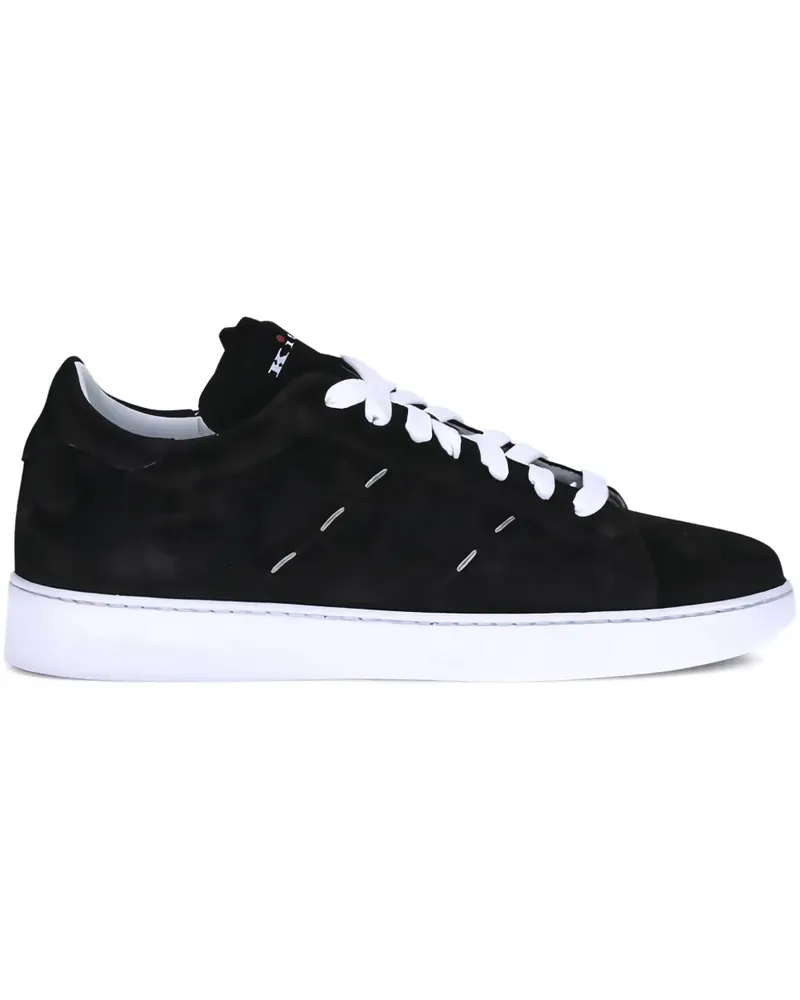 Kiton Sneakers mit Schnürung - Schwarz Schwarz