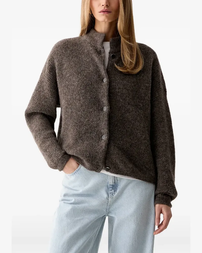 Gestuz Geknöpfter AlphaGZ Cardigan - Braun Braun