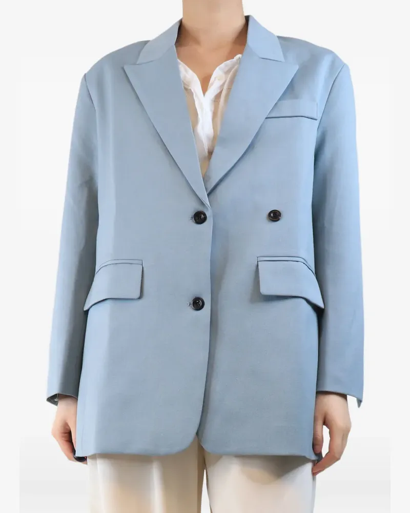 FRANKIE Shop Spencer Oversized-Blazer - Blau Blau