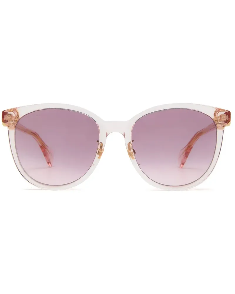 Gucci Brille mit rundem Gestell - Rosa Rosa