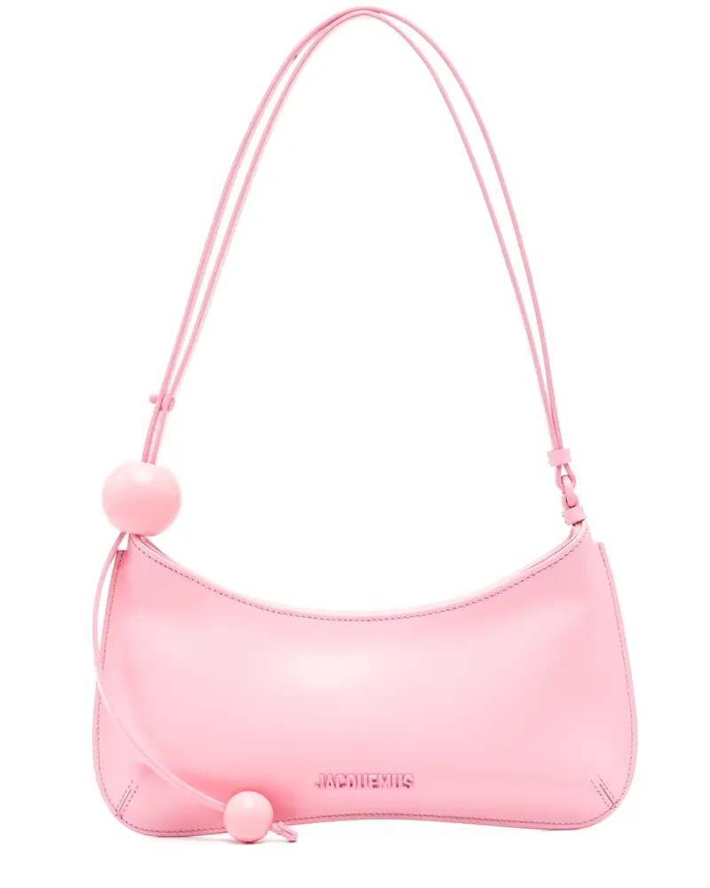 Jacquemus Le Bisou Perle Schultertasche - Rosa Rosa