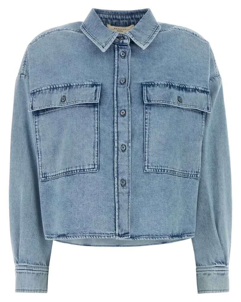 Max Mara Zemira Hemd - Blau Blau