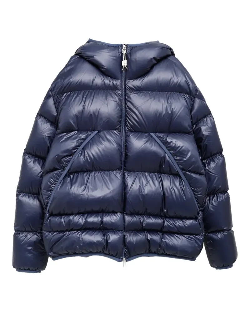 Moncler Anapo quilted hooded jacket - Blau Blau