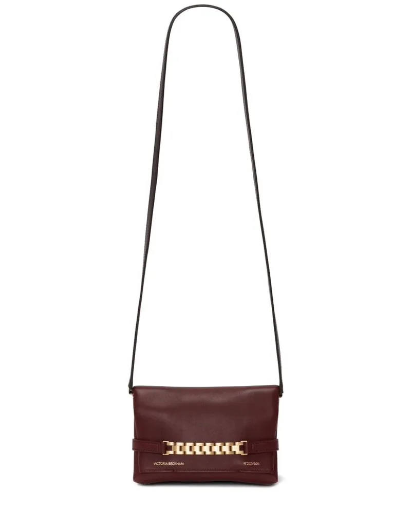 Victoria Beckham Mini Chain Pouch Umhängetasche - Rot Rot