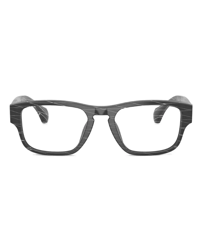 Alain Mikli Brille mit eckigem Gestell - Schwarz Schwarz