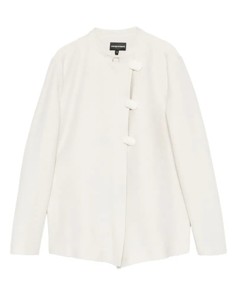 Emporio Armani Jacke mit asymmetrischem Verschluss - Nude Nude