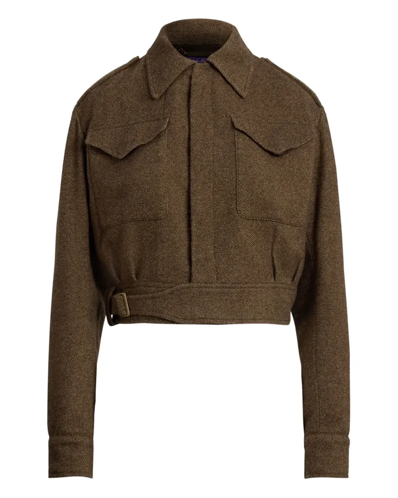 Ralph Lauren Jacke mit Klappentasche - Braun Braun