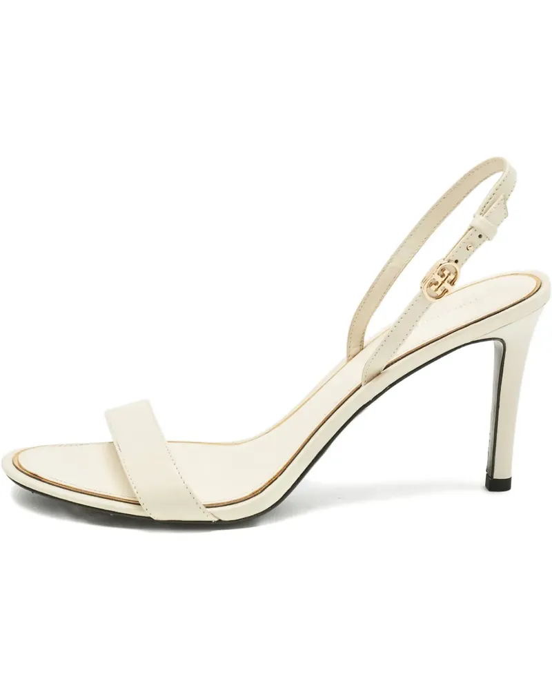 Tory Burch Sandalen mit Knöchelriemen - Nude Nude