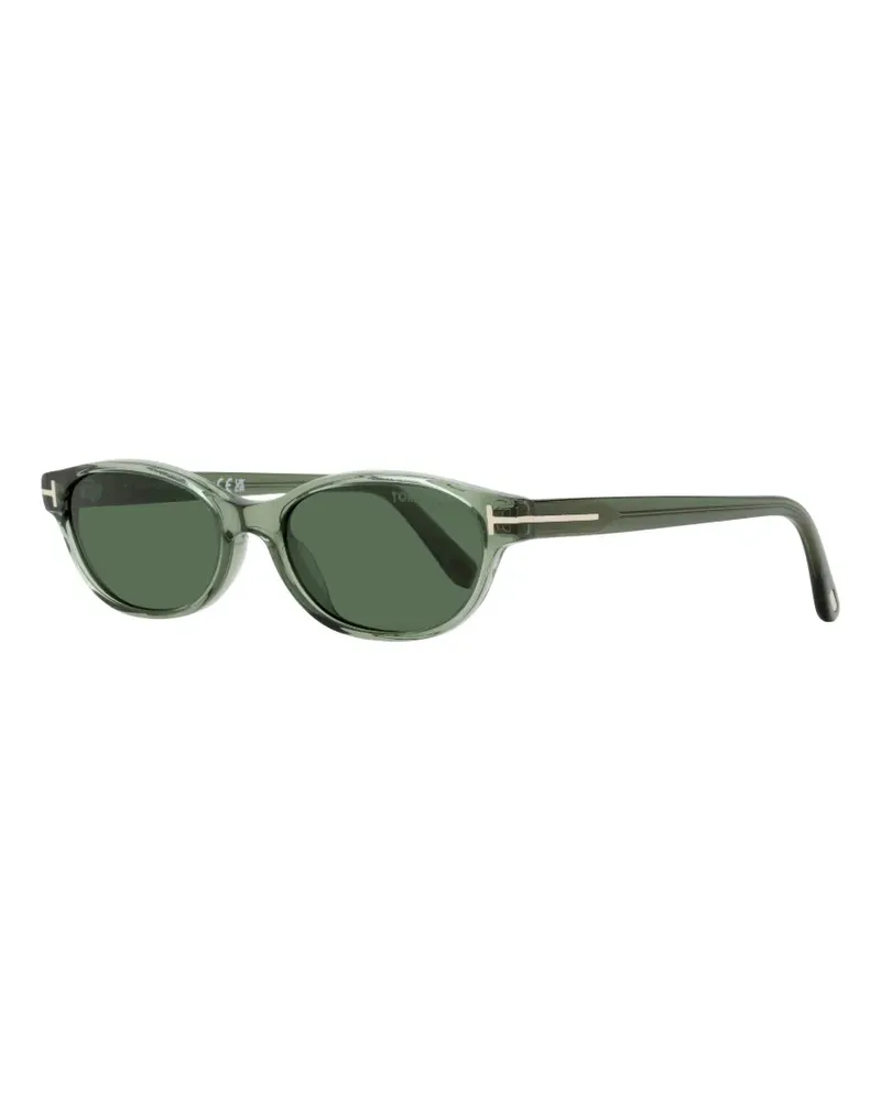 Tom Ford Chloe oval-frame sunglasses - Grün Grün