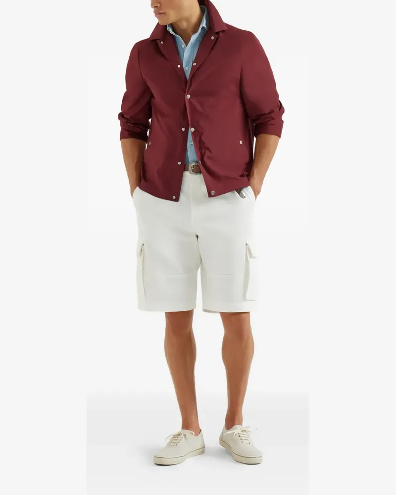 Brunello Cucinelli Jacke mit Knöpfen - Rot Rot