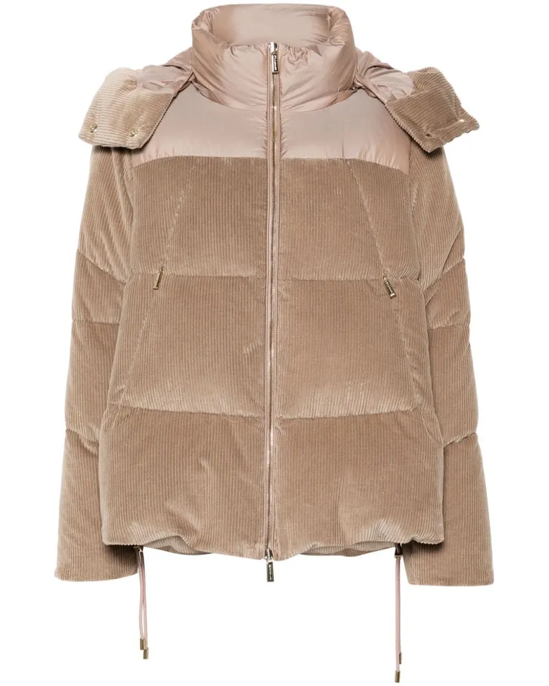 MOORER Carola Steppjacke - Braun Braun