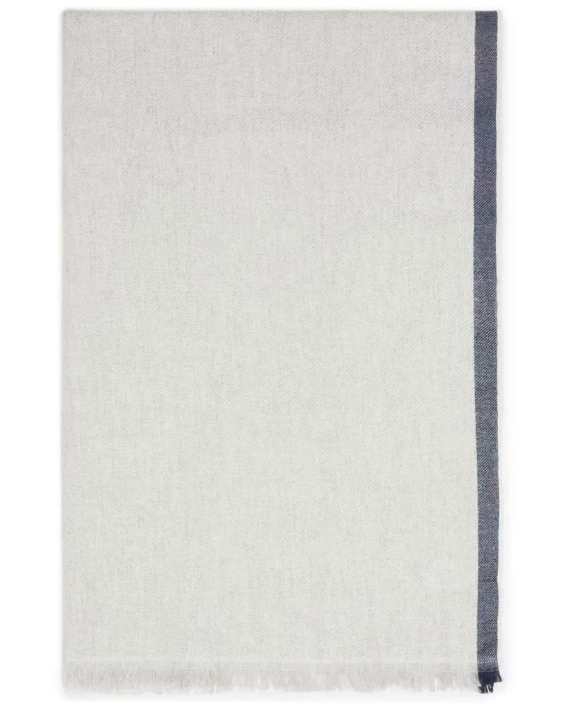 Brunello Cucinelli Schal aus Kaschmir - Grau Grau