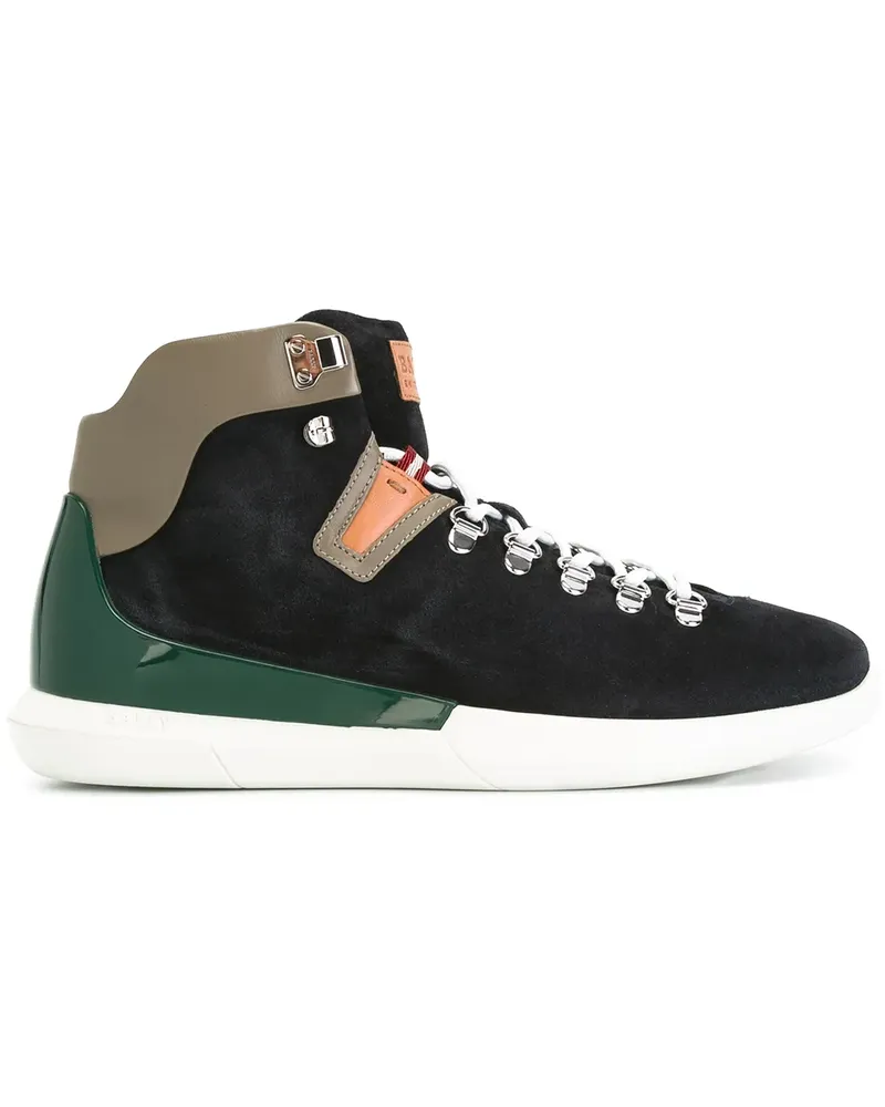 Bally Klassische High-Top-Sneakers - Blau Blau