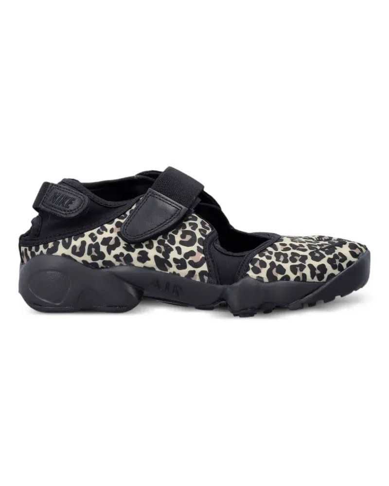 Nike Air Rift leopard-print sneakers - Nude Nude