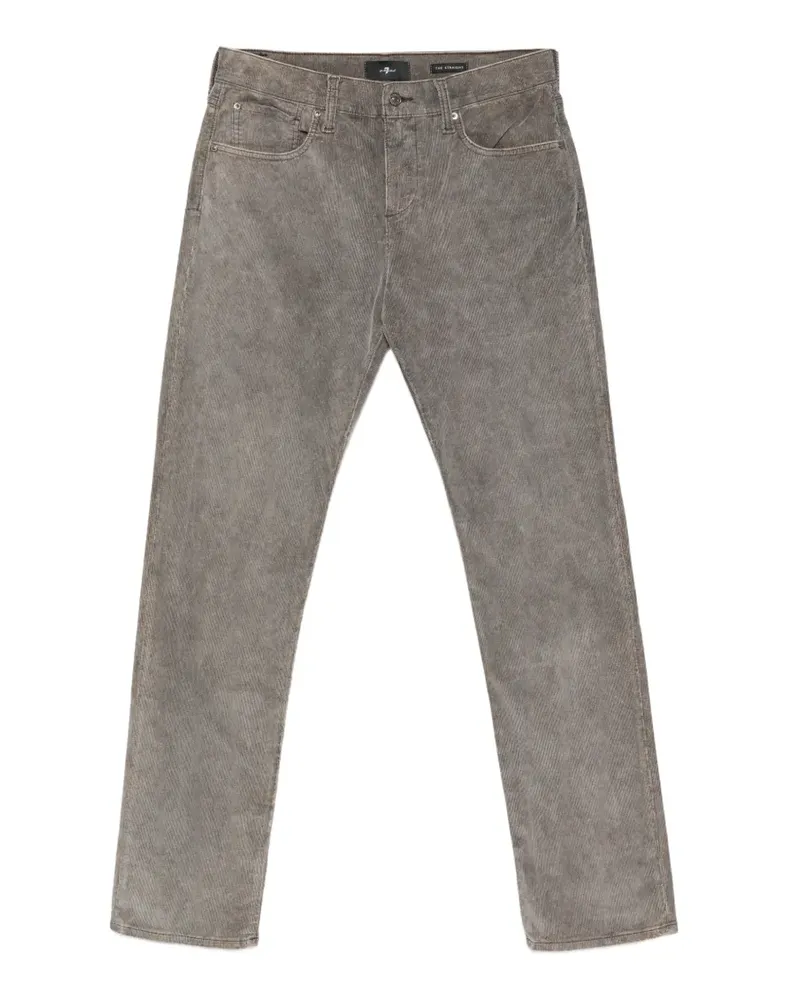 7 for all mankind faded straight-leg jeans - Grau Grau