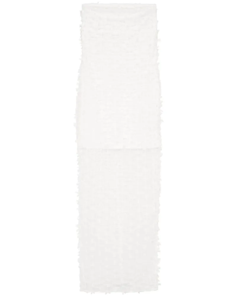 ROTATE Birger Christensen Kleid mit Schleife - Schwarz Schwarz