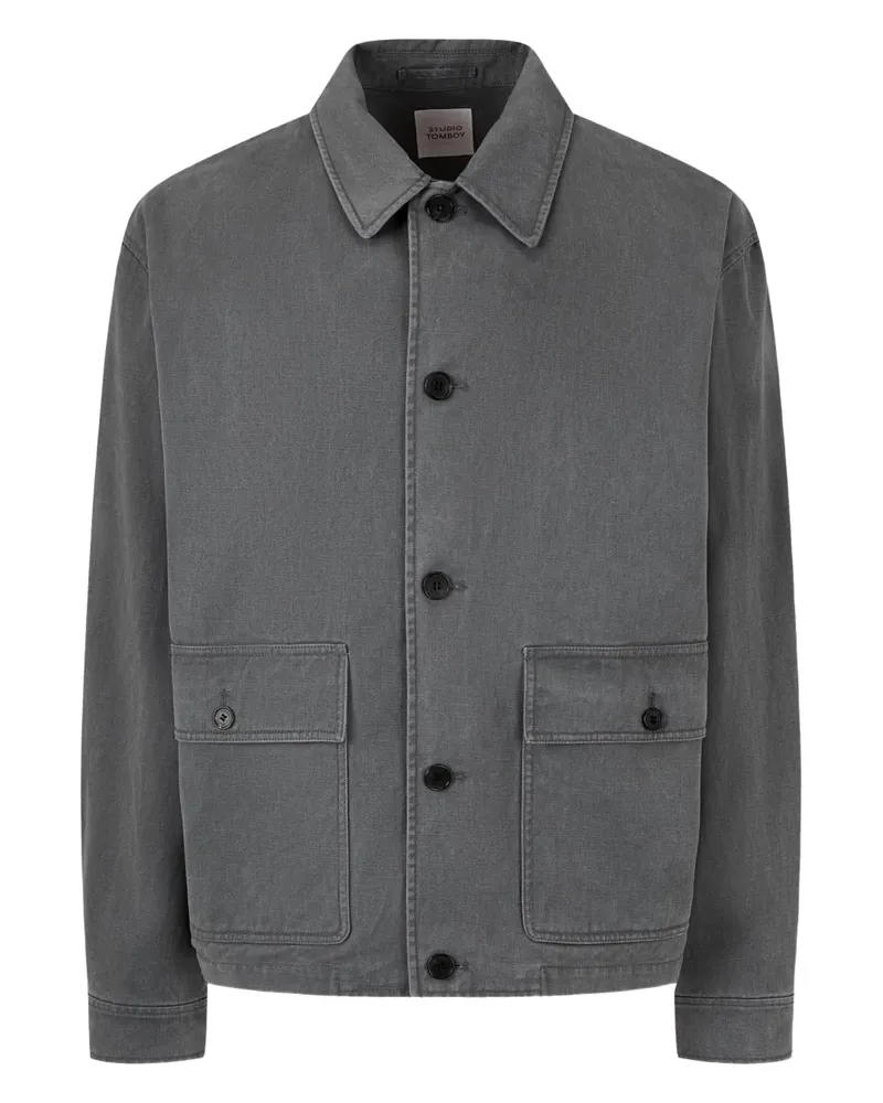 STUDIO TOMBOY Jacke im Utility-Look - Grau Grau