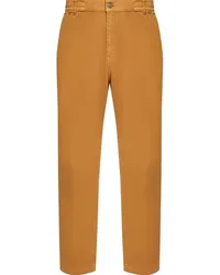 Moschino Hose mit Tapered-Bein Braun