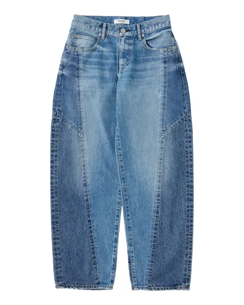 MOUSSY Micco Remake Tapered-Jeans - Blau Blau