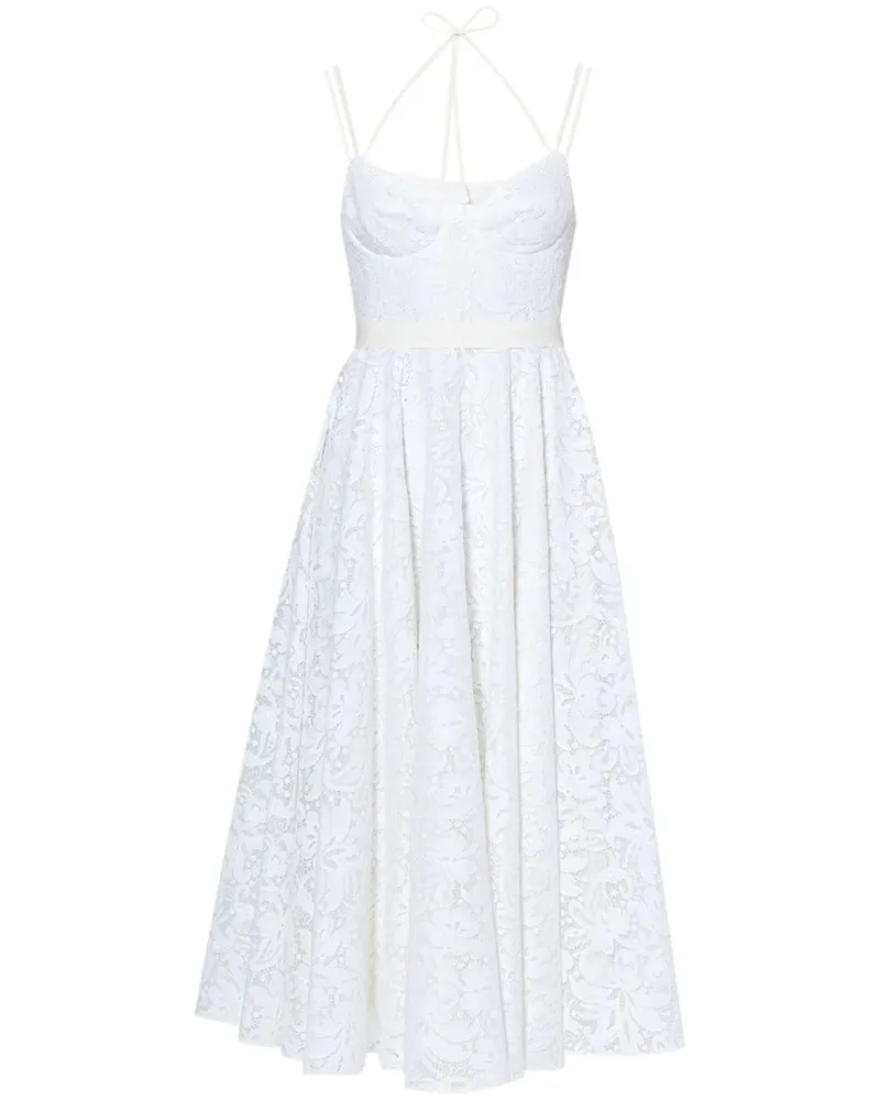 Erdem Rea Spitzen-Abendkleid mit Riemendetail - Nude Nude