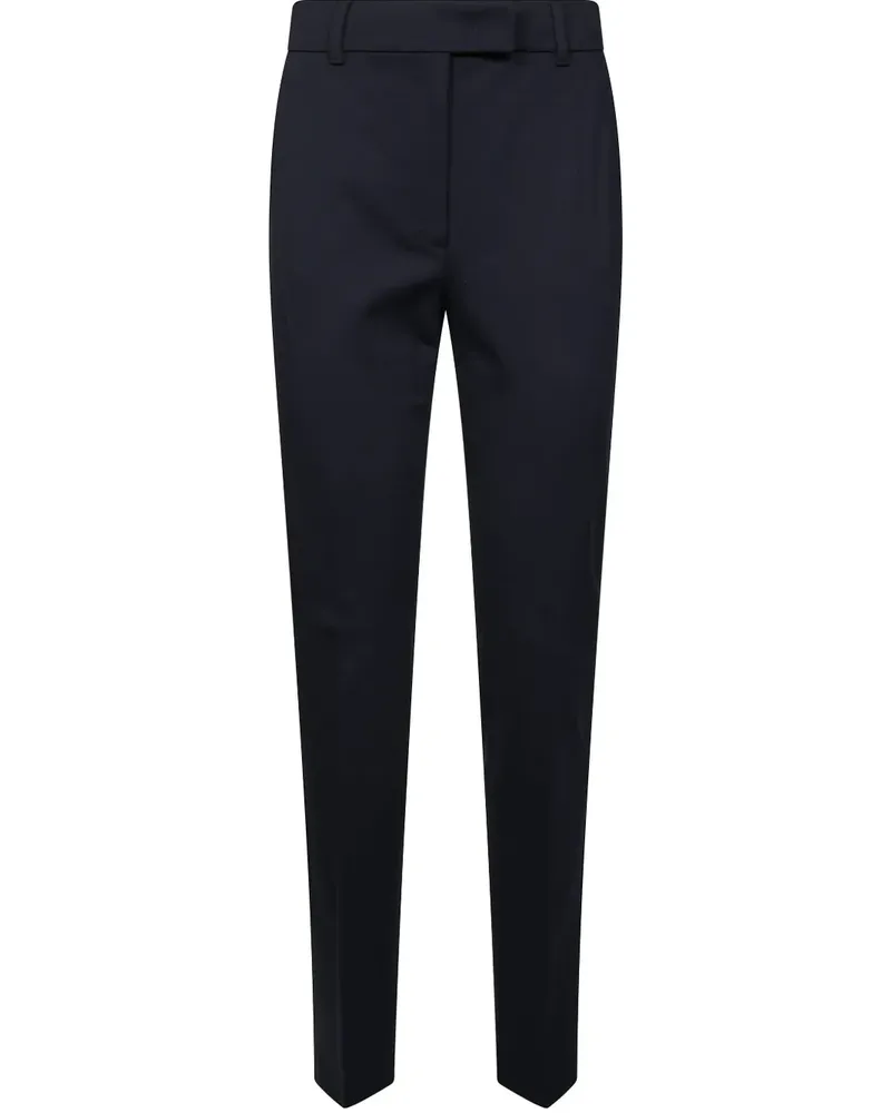 Max Mara Schmale Hose - Blau Blau