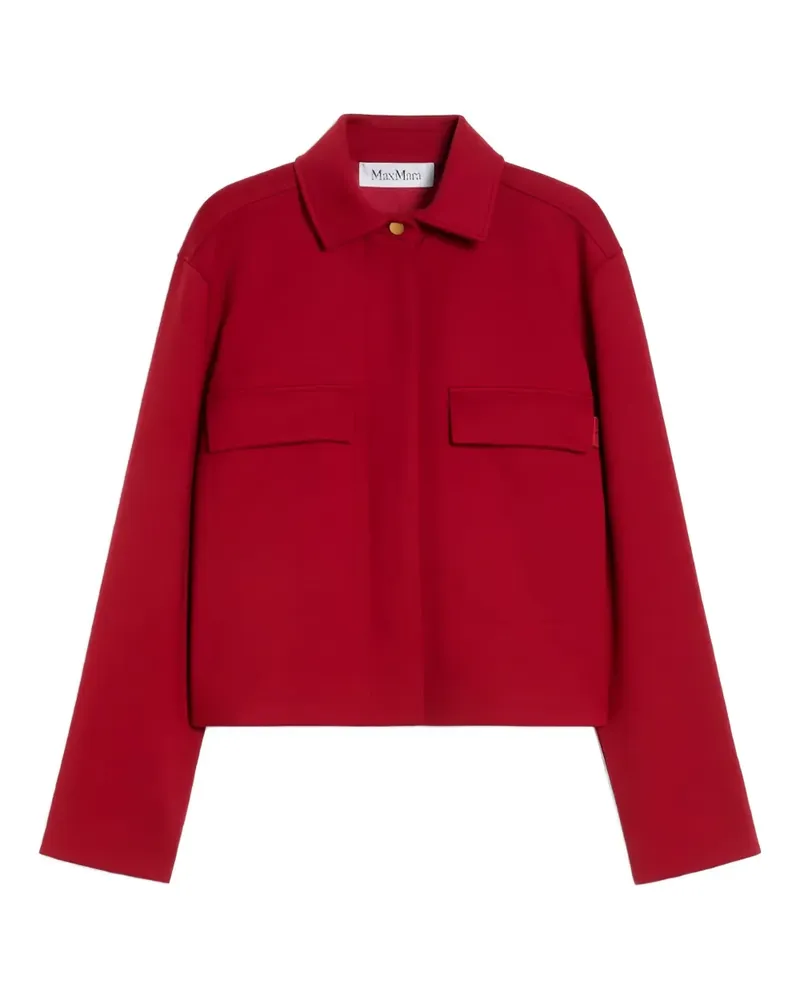 Max Mara Klassische Jacke - Rot Rot