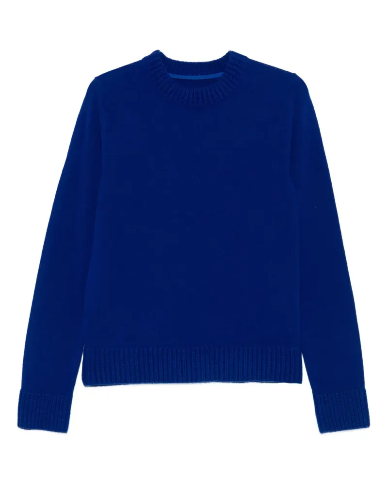 Sacai crew-neck sweater - Blau Blau