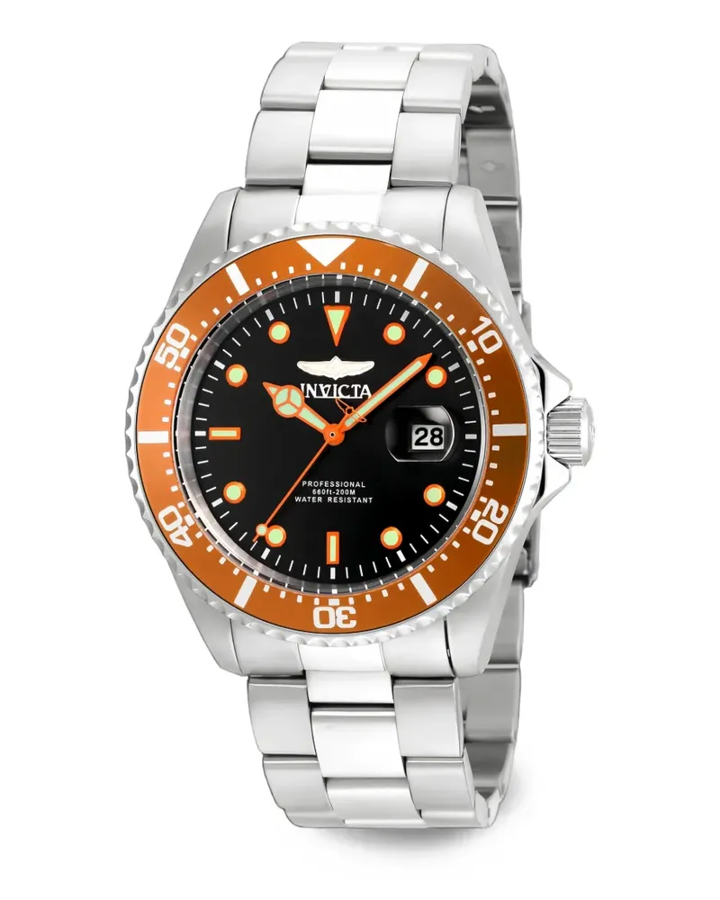 Invicta Pro Diver Armbanduhr 43mm - Schwarz Schwarz
