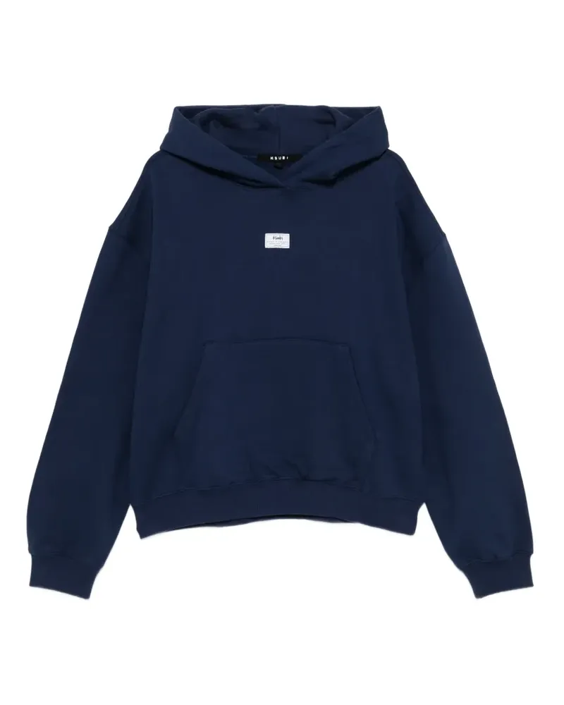 ksubi kangaroo-pocket hoodie - Blau Blau
