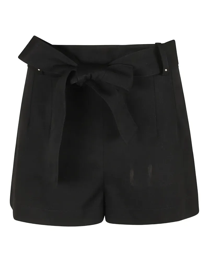 Moncler belted darted shorts - Schwarz Schwarz