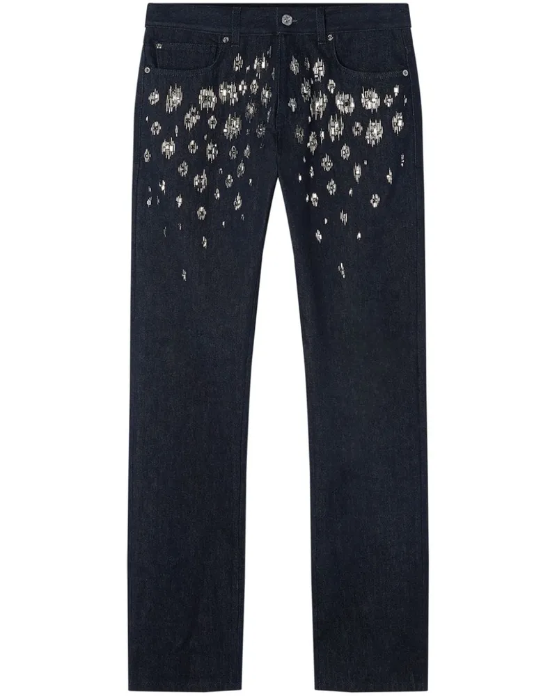 Versace Jeans mit Kristallverzierung - Blau Blau