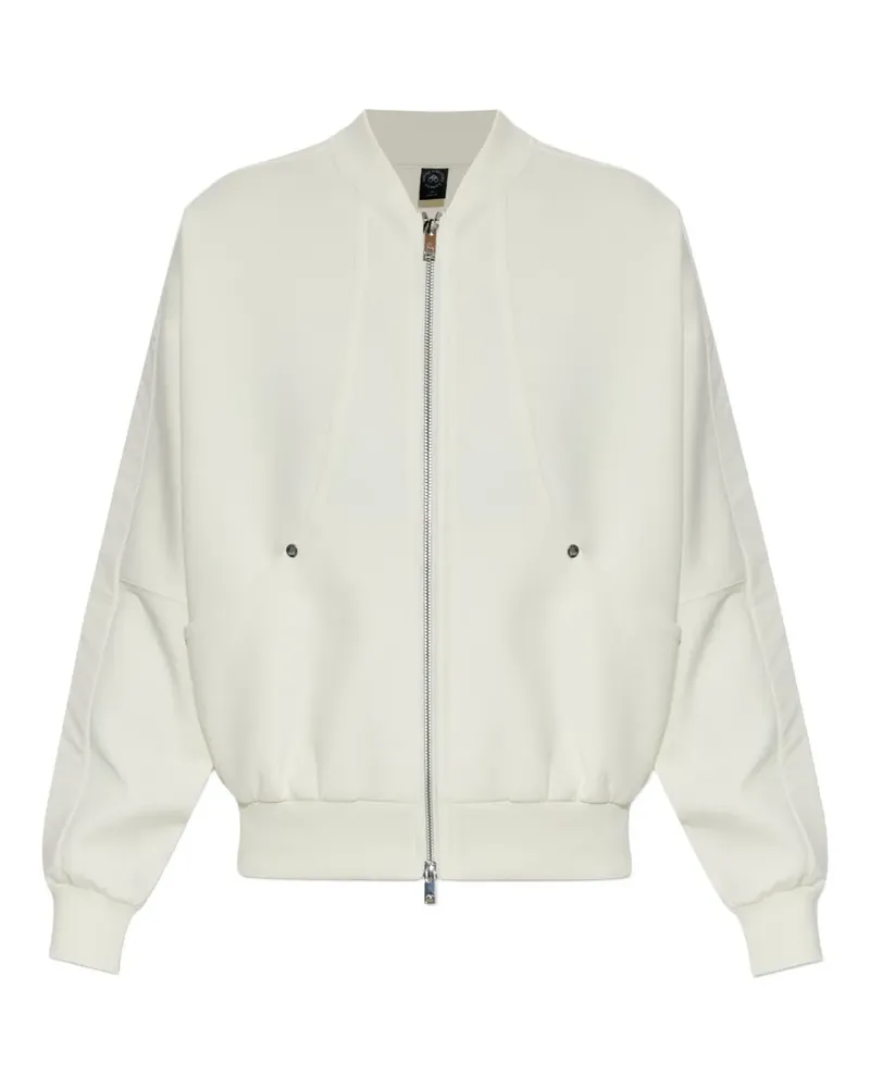 Moose Knuckles Klassische Bomberjacke - Weiß Weiß