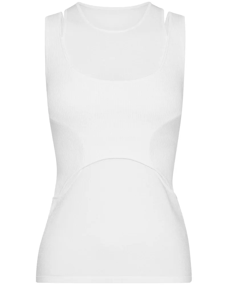 Dion Lee Gestricktes Tanktop - Weiß Weiß