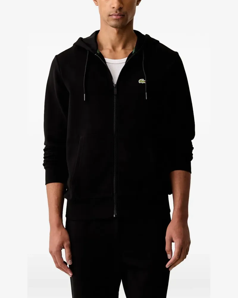 Lacoste Hooded tracksuit - Schwarz Schwarz