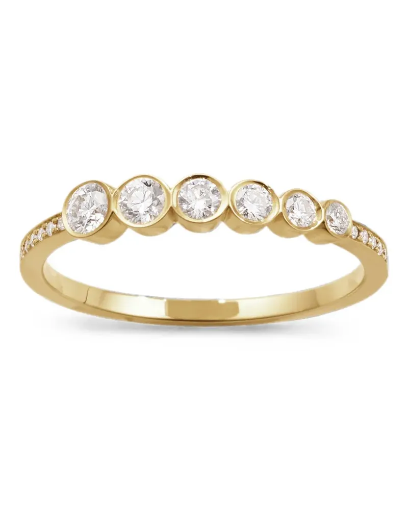 Sophie Bille Brahe Pleine Lune Ring mit Diamant - Gold Gold