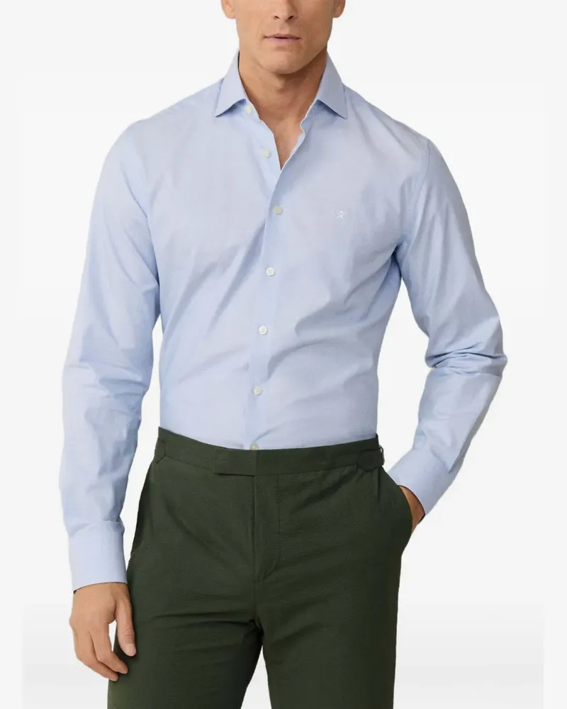 Hackett Tailiertes Hemd - Blau Blau