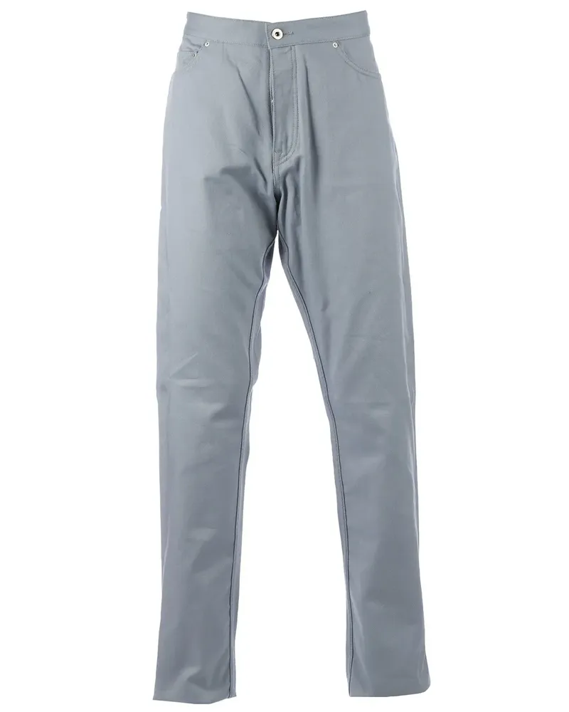 Thom Browne straight leg trouser - Grau Grau