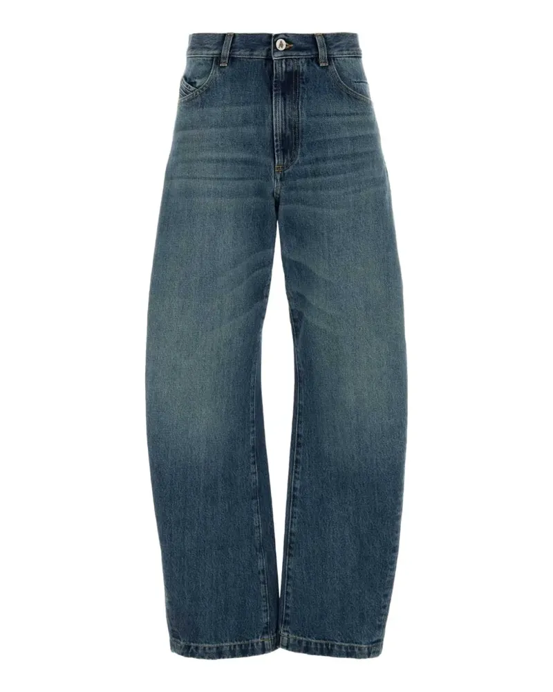 ATTICO Jeans mit Schnallenriemen - Blau Blau