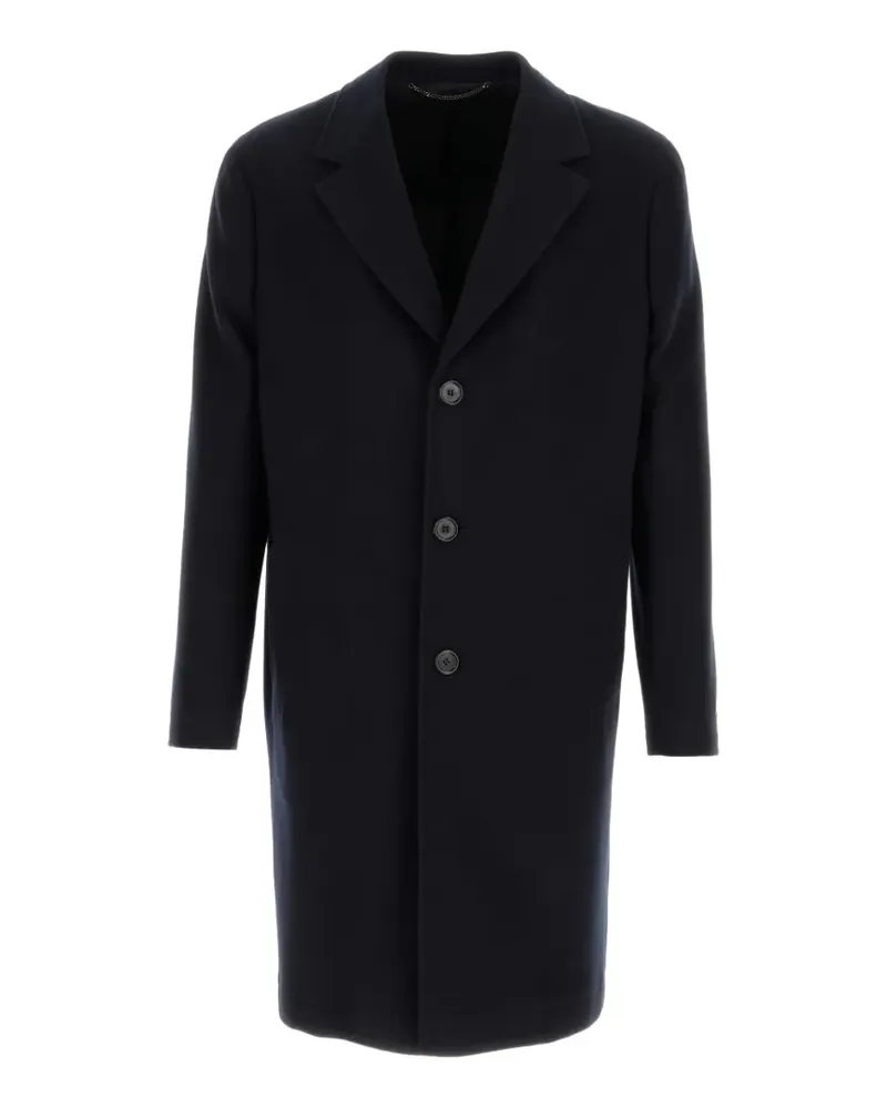 Canali single-breasted coat - Blau Blau
