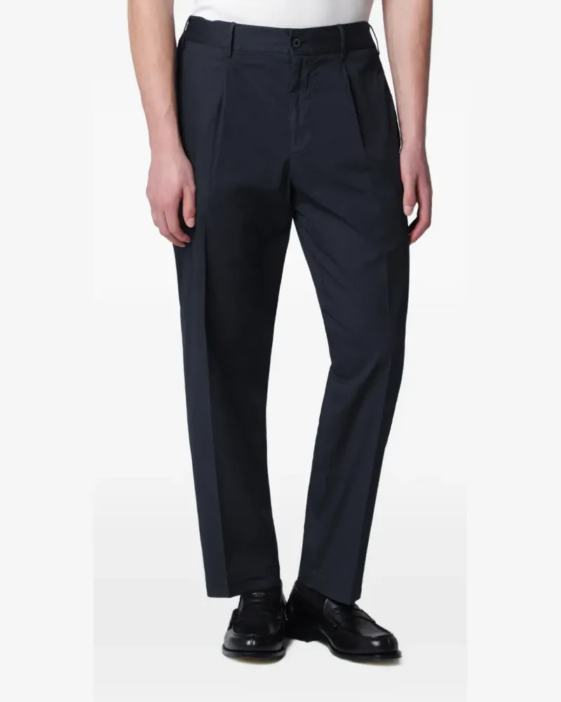 Biagio Santaniello Irno pleated trousers - Blau Blau