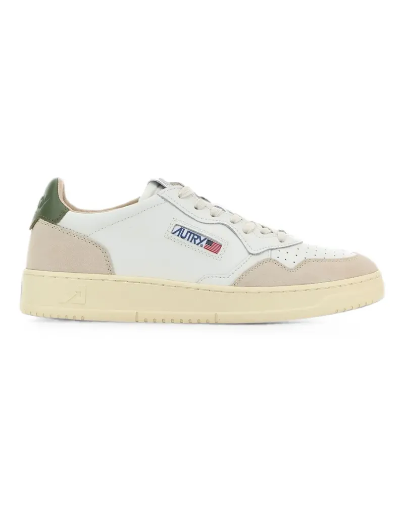 AUTRY Medalist suede-panel sneakers - Weiß Weiß