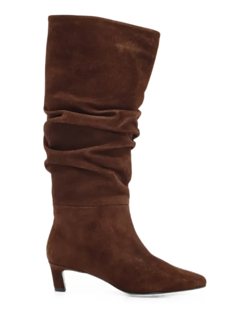 Alohas Kalila Stiefel aus Wildleder - Braun Braun
