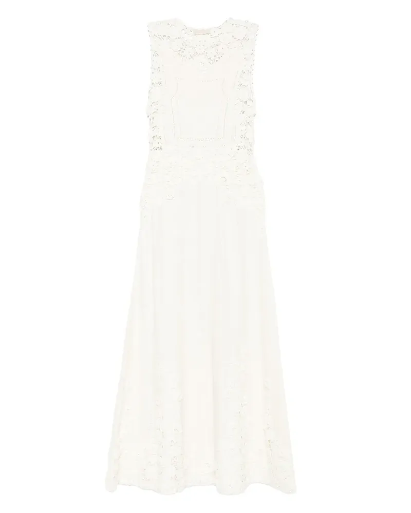 Ulla Johnson Ärmelloses Kleid - Weiß Weiß